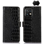 Custodia per telefono in pelle di vacchetta di coccodrillo, For Motorola Moto X40 Pro, For Vivo Y02 4G, For Xiaomi 13 Pro, For Xiaomi 13