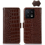 Custodia per telefono in pelle di vacchetta di coccodrillo, For Motorola Moto X40 Pro, For Vivo Y02 4G, For Xiaomi 13 Pro, For Xiaomi 13