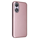 Custodia per telefono in pelle con vibrazione in fibra di carbonio, For OPPO A58 5G, For Realme 10 4G, For Realme 10 Pro, For Realme GT Neo 3T / GT Neo2 5G