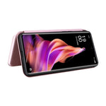 Custodia per telefono in pelle con vibrazione in fibra di carbonio, For OPPO Reno9 / Reno9 Pro 5G, For TCL 40 R 5G, For TCL 40SE, For TCL 405