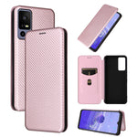 Custodia per telefono in pelle con vibrazione in fibra di carbonio, For OPPO Reno9 / Reno9 Pro 5G, For TCL 40 R 5G, For TCL 40SE, For TCL 405