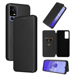 Custodia per telefono in pelle con vibrazione in fibra di carbonio, For OPPO Reno9 / Reno9 Pro 5G, For TCL 40 R 5G, For TCL 40SE, For TCL 405