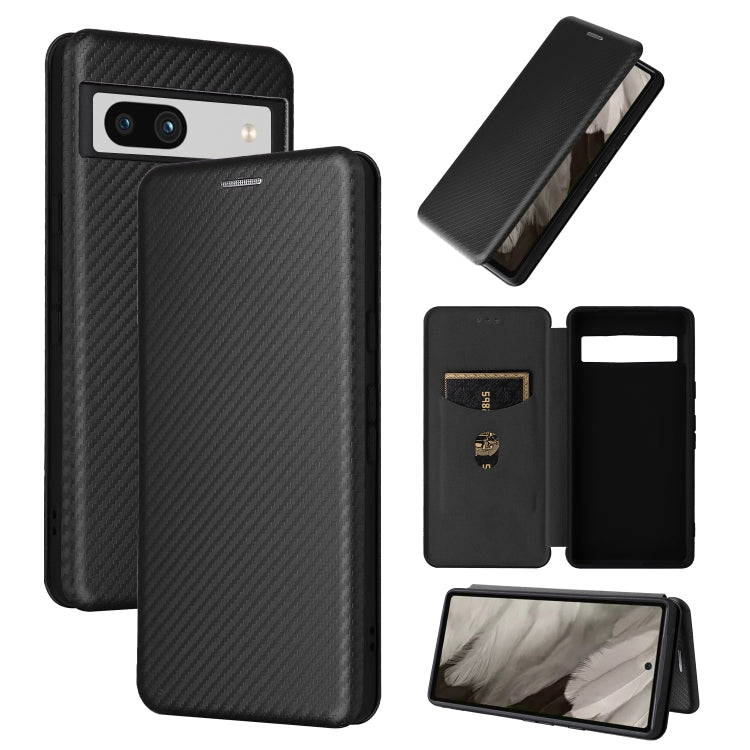 Custodia per telefono in pelle con vibrazione in fibra di carbonio, For vivo X80 Pro 5G, For vivo X90 Pro+ 5G, For Fujitsu Arrows N F-51C, For Google Pixel 7a