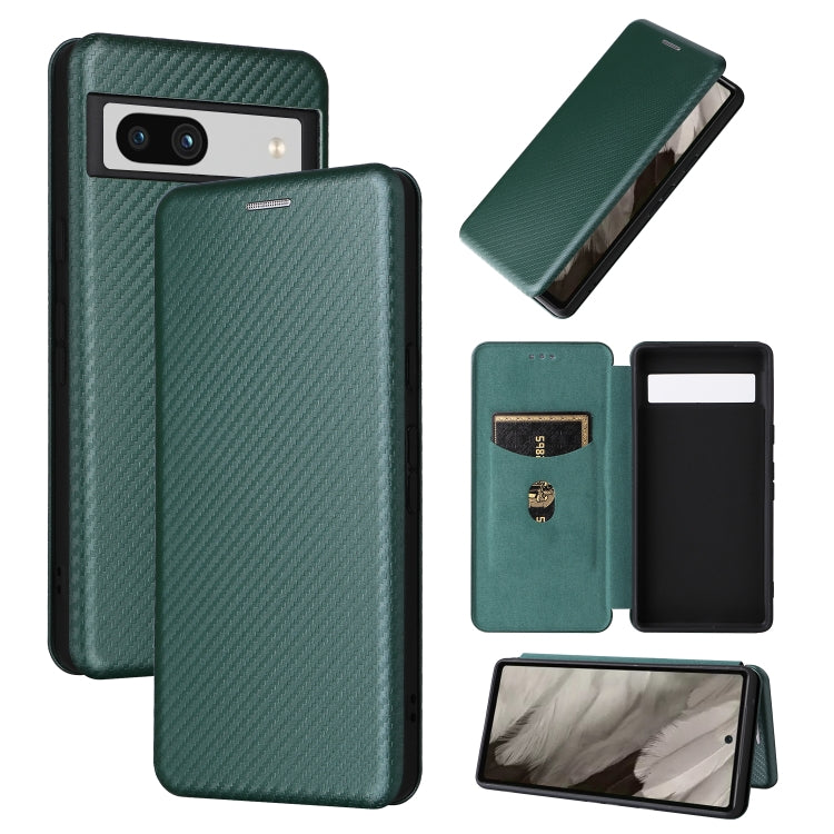 Custodia per telefono in pelle con vibrazione in fibra di carbonio, For vivo X80 Pro 5G, For vivo X90 Pro+ 5G, For Fujitsu Arrows N F-51C, For Google Pixel 7a