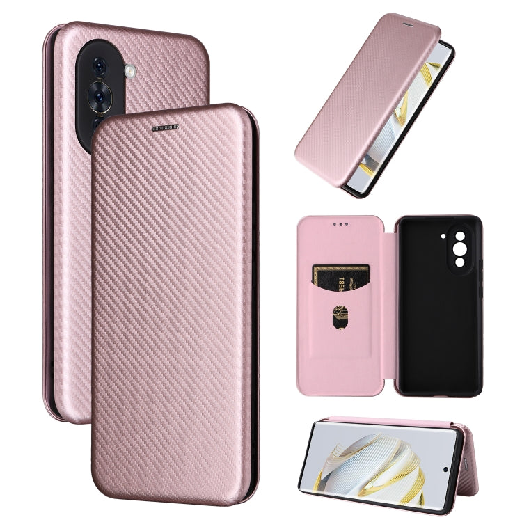Custodia per telefono in pelle con vibrazione in fibra di carbonio, For Huawei nova 10, For Ulefone Note 14, For Samsung Galaxy A34 5G, For Samsung Galaxy A54 5G