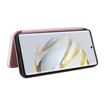 Custodia per telefono in pelle con vibrazione in fibra di carbonio, For Huawei nova 10, For Ulefone Note 14, For Samsung Galaxy A34 5G, For Samsung Galaxy A54 5G