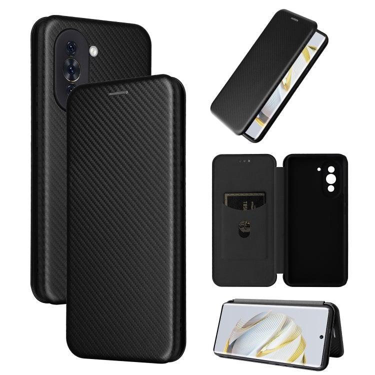 Custodia per telefono in pelle con vibrazione in fibra di carbonio, For Huawei nova 10, For Ulefone Note 14, For Samsung Galaxy A34 5G, For Samsung Galaxy A54 5G