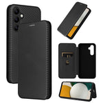 Custodia per telefono in pelle con vibrazione in fibra di carbonio, For Huawei nova 10, For Ulefone Note 14, For Samsung Galaxy A34 5G, For Samsung Galaxy A54 5G