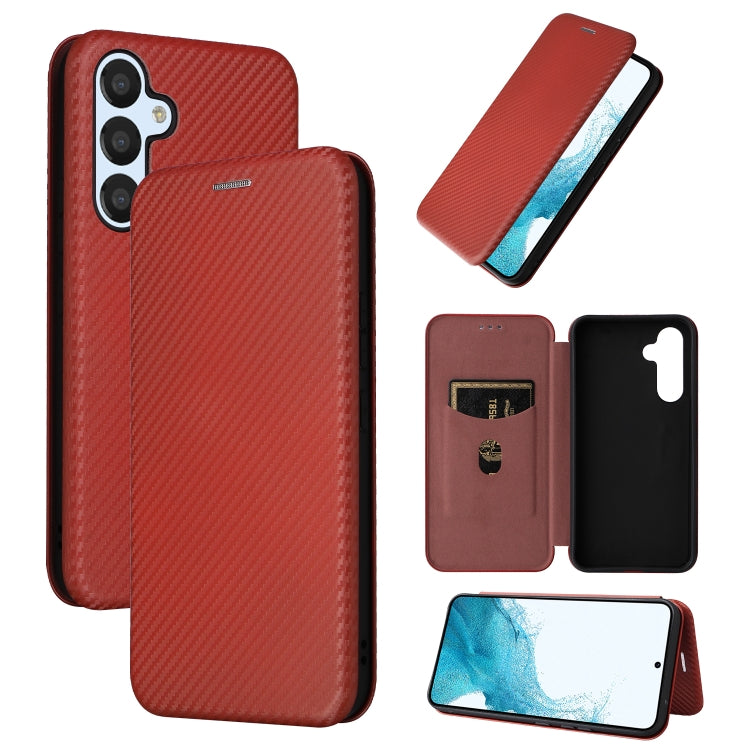 Custodia per telefono in pelle con vibrazione in fibra di carbonio, For Huawei nova 10, For Ulefone Note 14, For Samsung Galaxy A34 5G, For Samsung Galaxy A54 5G