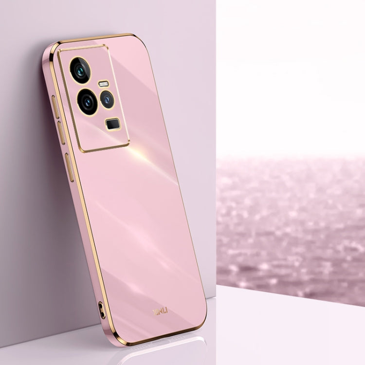 Custodia per telefono in TPU con bordo in oro con placcatura 6D XINLI, For vivo iQOO 11 5G, For Realme 10 Pro 5G, For Realme 10 Pro+