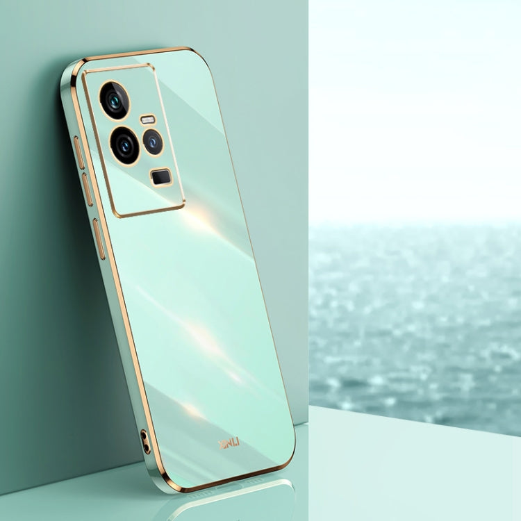 Custodia per telefono in TPU con bordo in oro con placcatura 6D XINLI, For vivo iQOO 11 5G, For Realme 10 Pro 5G, For Realme 10 Pro+