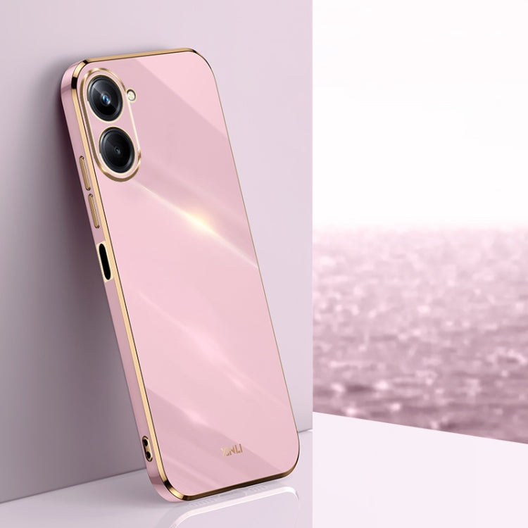 Custodia per telefono in TPU con bordo in oro con placcatura 6D XINLI, For vivo iQOO 11 5G, For Realme 10 Pro 5G, For Realme 10 Pro+