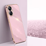 Custodia per telefono in TPU con bordo in oro con placcatura 6D XINLI, For vivo iQOO 11 5G, For Realme 10 Pro 5G, For Realme 10 Pro+