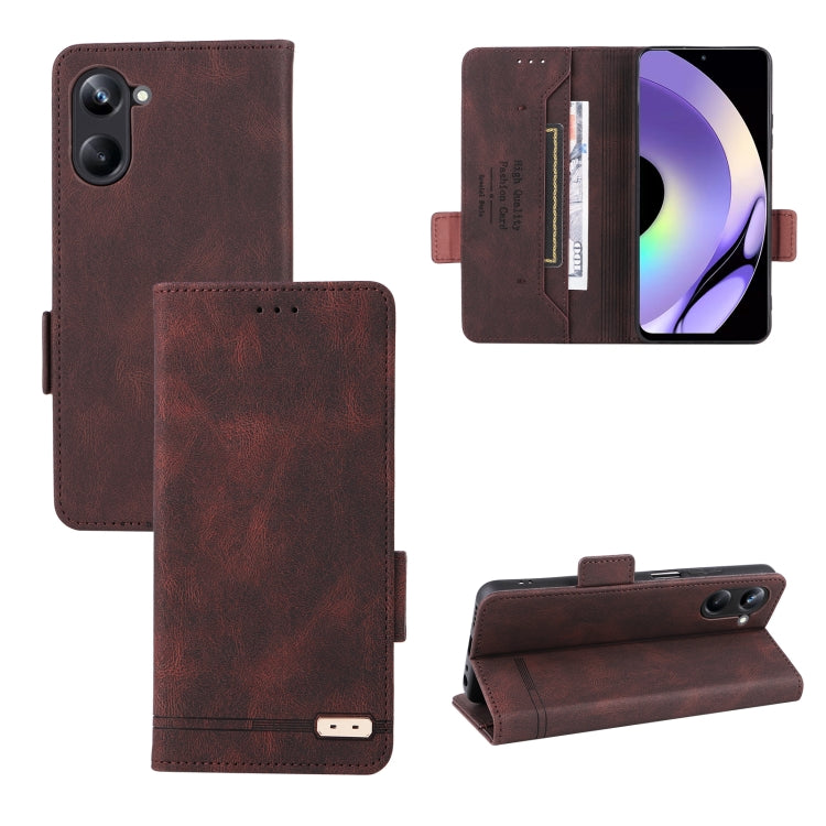 Custodia per telefono in pelle con chiusura magnetica, For Realme 10 Pro, For Realme 10 Pro+, For Fujitsu Arrows N F-51C, For OPPO A58 5G