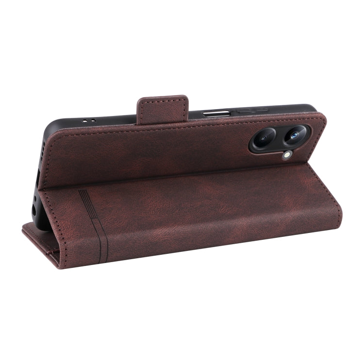 Custodia per telefono in pelle con chiusura magnetica, For Realme 10 Pro, For Realme 10 Pro+, For Fujitsu Arrows N F-51C, For OPPO A58 5G