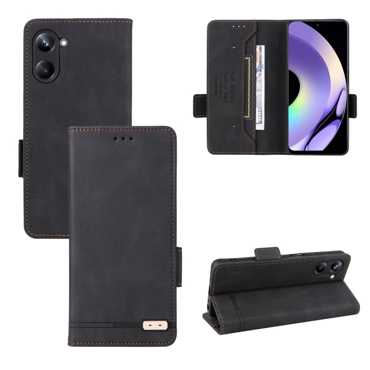 Custodia per telefono in pelle con chiusura magnetica, For Realme 10 Pro, For Realme 10 Pro+, For Fujitsu Arrows N F-51C, For OPPO A58 5G
