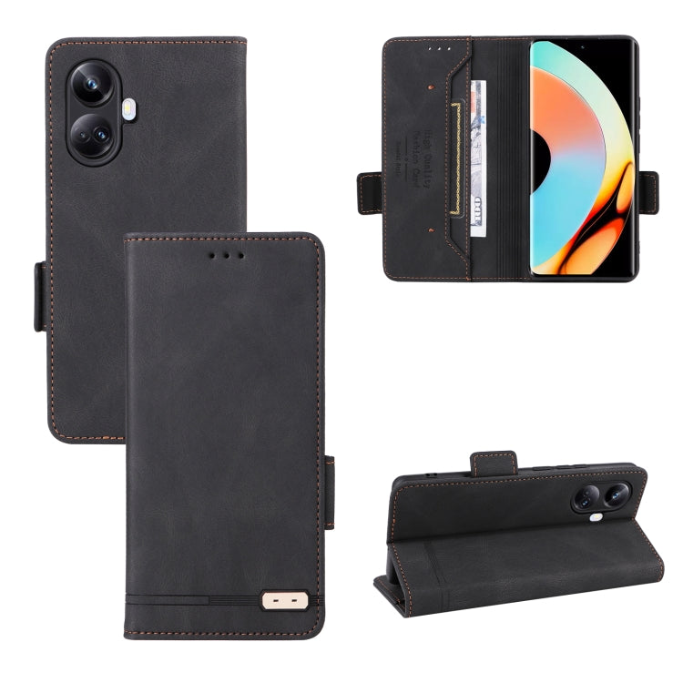 Custodia per telefono in pelle con chiusura magnetica, For Realme 10 Pro, For Realme 10 Pro+, For Fujitsu Arrows N F-51C, For OPPO A58 5G