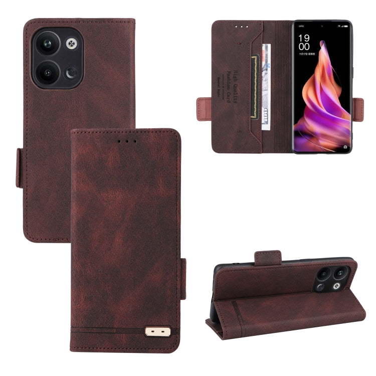 Custodia per telefono in pelle con chiusura magnetica, For Google Pixel 7a, For Nokia X30 5G, For Ulefone Note 14, For OPPO Reno9 / Reno9 Pro 5G