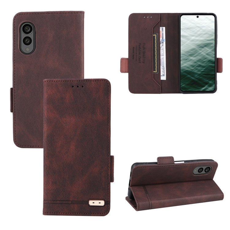 Custodia per telefono in pelle con chiusura magnetica, For Realme 10 Pro, For Realme 10 Pro+, For Fujitsu Arrows N F-51C, For OPPO A58 5G