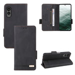 Custodia per telefono in pelle con chiusura magnetica, For Realme 10 Pro, For Realme 10 Pro+, For Fujitsu Arrows N F-51C, For OPPO A58 5G