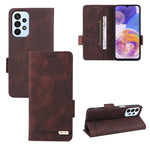 Custodia per telefono in pelle con chiusura magnetica, For Samsung Galaxy A23e 5G / A23 5G, For OPPO Reno9 Pro+ 5G, For Samsung Galaxy A34 5G, For Samsung Galaxy A54 5G