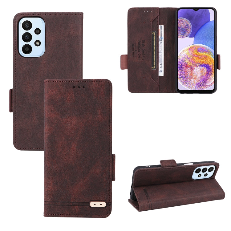 Custodia per telefono in pelle con chiusura magnetica, For Samsung Galaxy A23e 5G / A23 5G, For OPPO Reno9 Pro+ 5G, For Samsung Galaxy A34 5G, For Samsung Galaxy A54 5G