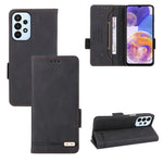 Custodia per telefono in pelle con chiusura magnetica, For Samsung Galaxy A23e 5G / A23 5G, For OPPO Reno9 Pro+ 5G, For Samsung Galaxy A34 5G, For Samsung Galaxy A54 5G