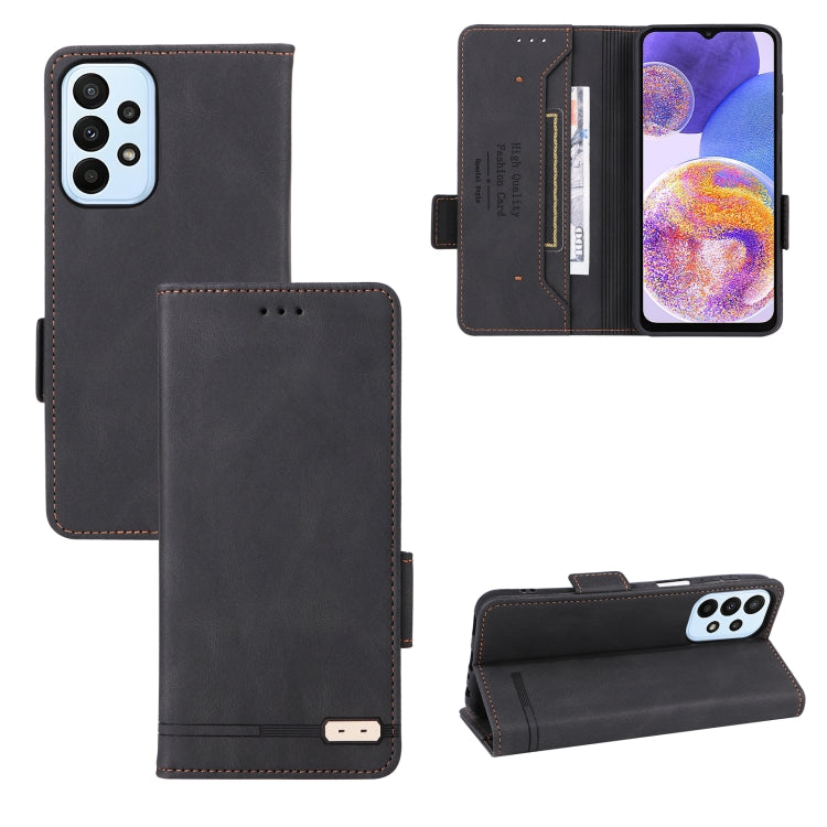 Custodia per telefono in pelle con chiusura magnetica, For Samsung Galaxy A23e 5G / A23 5G, For OPPO Reno9 Pro+ 5G, For Samsung Galaxy A34 5G, For Samsung Galaxy A54 5G