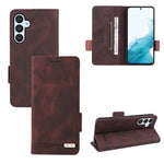 Custodia per telefono in pelle con chiusura magnetica, For Samsung Galaxy A23e 5G / A23 5G, For OPPO Reno9 Pro+ 5G, For Samsung Galaxy A34 5G, For Samsung Galaxy A54 5G