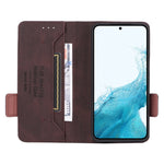 Custodia per telefono in pelle con chiusura magnetica, For Samsung Galaxy S23 5G, For Samsung Galaxy S23+ 5G, For Samsung Galaxy S23 Ultra 5G, For ZTE Libero 5G III