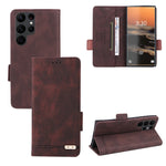 Custodia per telefono in pelle con chiusura magnetica, For Samsung Galaxy S23 5G, For Samsung Galaxy S23+ 5G, For Samsung Galaxy S23 Ultra 5G, For ZTE Libero 5G III