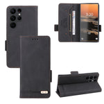 Custodia per telefono in pelle con chiusura magnetica, For Samsung Galaxy S23 5G, For Samsung Galaxy S23+ 5G, For Samsung Galaxy S23 Ultra 5G, For ZTE Libero 5G III