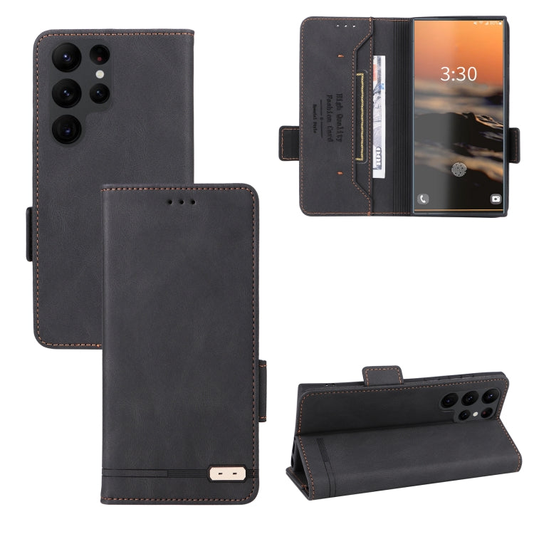 Custodia per telefono in pelle con chiusura magnetica, For Samsung Galaxy S23 5G, For Samsung Galaxy S23+ 5G, For Samsung Galaxy S23 Ultra 5G, For ZTE Libero 5G III