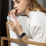 Cinturino per orologio in vera pelle con motivo a rombo per Apple Watch Series 8&7 41mm / SE 2&6&SE&5&4 40mm / 3&2&1 38mm, For Apple Watch Series 8&7 41mm / SE 2&6&SE&5&4 40mm / 3&2&1 38mm