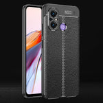 Custodia per telefono in TPU antiurto con texture Litchi, For Xiaomi Redmi 12C, For Honor X9a, For OnePlus 11 5G