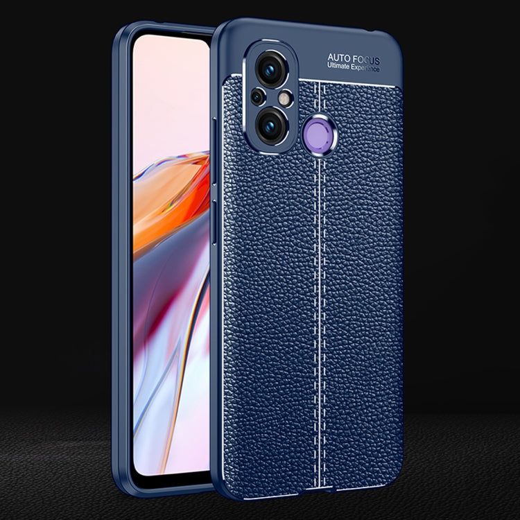 Custodia per telefono in TPU antiurto con texture Litchi, For Xiaomi Redmi 12C, For Honor X9a, For OnePlus 11 5G