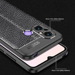 Custodia per telefono in TPU antiurto con texture Litchi, For Xiaomi Redmi 12C, For Honor X9a, For OnePlus 11 5G