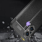 Custodia per telefono in TPU antiurto con texture Litchi, For Xiaomi Redmi 12C, For Honor X9a, For OnePlus 11 5G