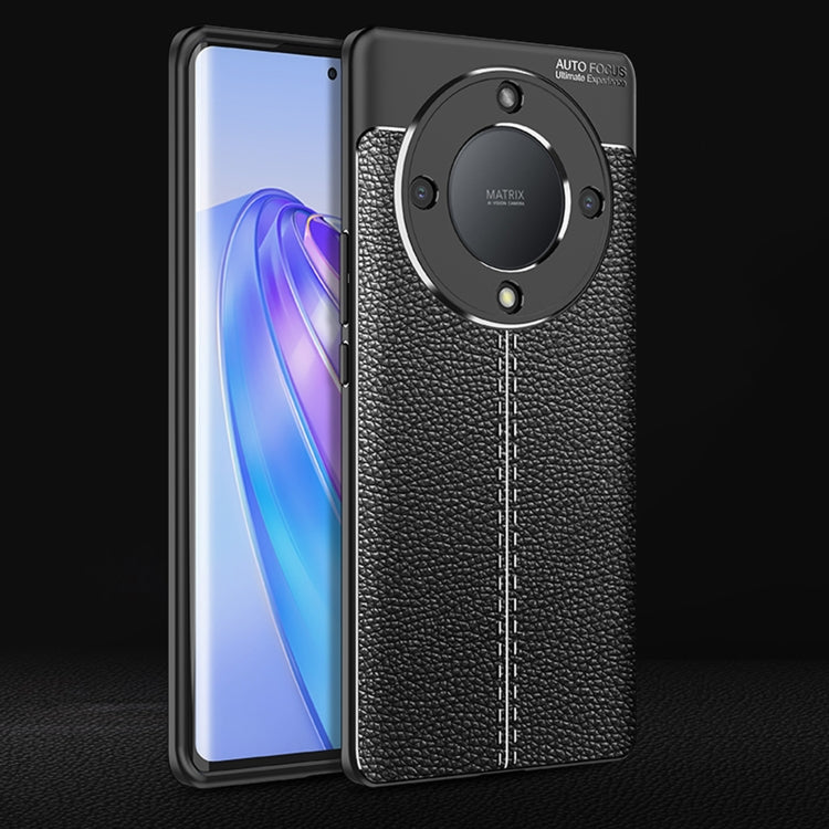 Custodia per telefono in TPU antiurto con texture Litchi, For Xiaomi Redmi 12C, For Honor X9a, For OnePlus 11 5G