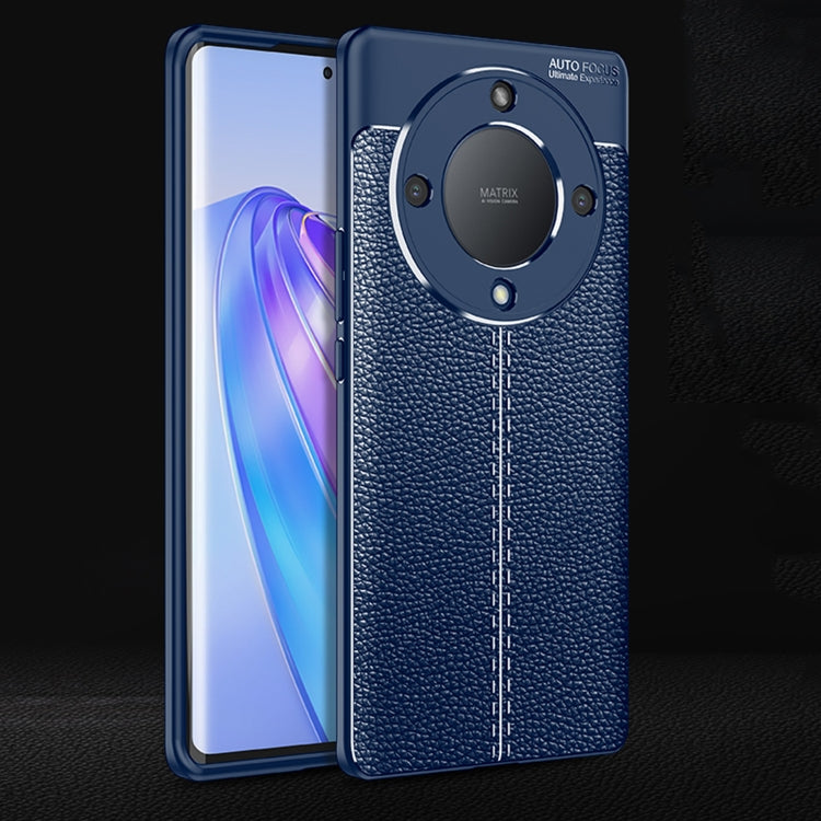 Custodia per telefono in TPU antiurto con texture Litchi, For Xiaomi Redmi 12C, For Honor X9a, For OnePlus 11 5G