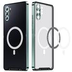 Custodia magnetica per telefono in metallo satinato MagSafe, For Samsung Galaxy Note10+