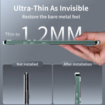 Custodia magnetica per telefono in metallo satinato MagSafe, For Samsung Galaxy Note10+