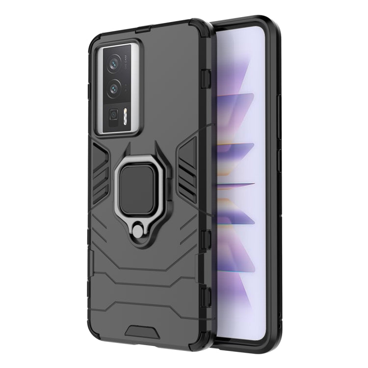 Supporto per anello magnetico PC + custodia per telefono in TPU, For Xiaomi Redmi K60, For Xiaomi Redmi K60 Pro, For Xiaomi Redmi K60E 5G