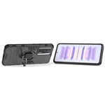 Supporto per anello magnetico PC + custodia per telefono in TPU, For Xiaomi Redmi K60, For Xiaomi Redmi K60 Pro, For Xiaomi Redmi K60E 5G