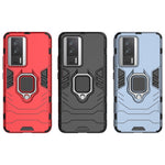 Supporto per anello magnetico PC + custodia per telefono in TPU, For Xiaomi Redmi K60, For Xiaomi Redmi K60 Pro, For Xiaomi Redmi K60E 5G