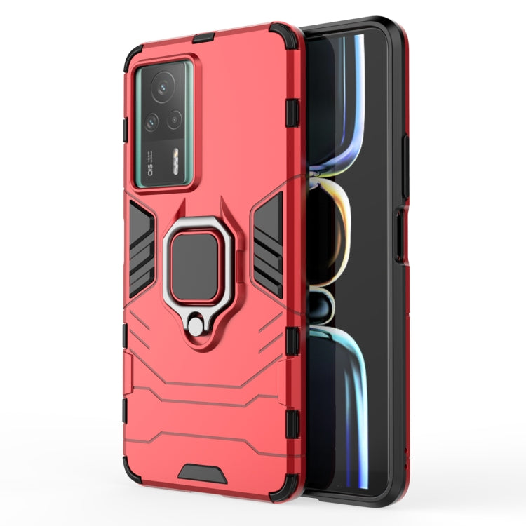 Supporto per anello magnetico PC + custodia per telefono in TPU, For Xiaomi Redmi K60, For Xiaomi Redmi K60 Pro, For Xiaomi Redmi K60E 5G