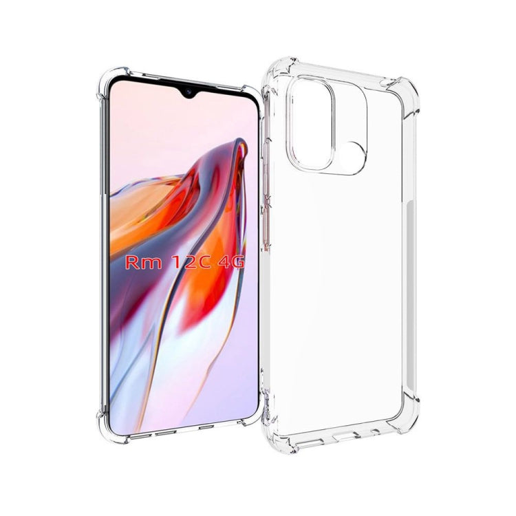 Custodia per telefono in TPU ispessimento antiscivolo antiurto, For Xiaomi Redmi 12C, For Xiaomi Redmi A1 4G
