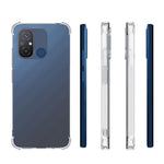 Custodia per telefono in TPU ispessimento antiscivolo antiurto, For Xiaomi Redmi 12C, For Xiaomi Redmi A1 4G