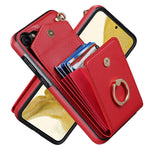 Custodia per telefono con slot per schede RFID con supporto ad anello, For Samsung Galaxy S24 Ultra 5G, For Samsung Galaxy A54 5G, For Samsung Galaxy S23 5G, For Samsung Galaxy S24+ 5G