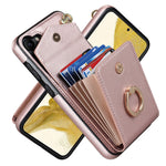 Custodia per telefono con slot per schede RFID con supporto ad anello, For Samsung Galaxy S24 Ultra 5G, For Samsung Galaxy A54 5G, For Samsung Galaxy S23 5G, For Samsung Galaxy S24+ 5G